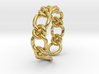 Knots - light model [open ring] 3d printed 
