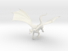 Topaz Dragon Wyrmlling flying 3d printed 