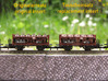 4 inserts for the Märklin acid waggon 3d printed 