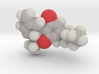 Tetrahydrocannabinol THC Small Molecule 3d printed 