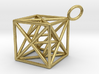 Metatron's Cube Pendant 3d printed Render - Metatron Cube Pendant