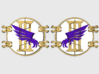 Winged Claw III: Legion Deimos Round Doors 3d printed 