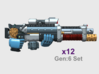 G:6 Set: Mk1 Disintegrator Gun 3d printed 
