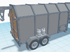 1/87th Meat Processing Butcher Trailer 3d printed 