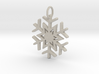 Snowflake Pendant- Makom Jewelry 3d printed 