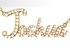 Joshua Diamond Set Version Jewelry Font Necklace D 3d printed 