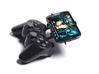 Controller mount for PS3 & ZTE Nubia Z5S 3d printed Side View - Black PS3 controller with a s3 and Black UtorCase