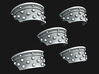 20x Studded Cata Pads 3d printed 