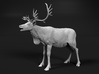Reindeer 1:72 Female with mouth open (mirrored) 3d printed 
