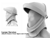 SpaceX Helmet Visor 1/6 Scale / Large 3d printed 