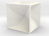 0299 Cube Line Design (full color, 5.5 cm) #003 3d printed 