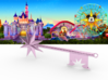 Disneyland Enchant Key (Horizontal) 3d printed 