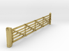 VR #1 Gate 22'6" (BRASS) With Lock Post 1:87 Scale 3d printed 