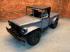 WWII 3/4 ton truck 1/14 like Dodge M37 3d printed 