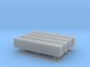 4 Shipping Containers Z scale 3d printed 4 Shipping Containers Z scale