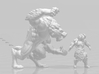 Werewolf Pack Leader 15mm miniature model fantasy 3d printed 