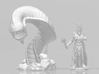 Purple Worm 10mm miniature model fantasy games rpg 3d printed 
