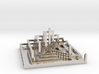2:1 Base-to-Height Ratio - Pyramidal Labyrinth 3d printed 