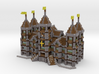 Minecraft Huge Castle Build 3d printed 