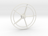 1/35 Yacht Levmar Steering Wheel v2 3d printed 