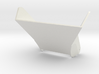 Water feed scoop for "Drop Riffle sluice box" 3d printed White Nylon Single piece water scoop