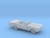 1/87 1970 Plymouth Fury Open Convertible Kit 3d printed 