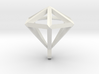 Diamant pendant 3d printed 