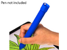 Smooth Marker Pen Grip - large with buttons 3d printed 