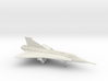 1:222 Scale J 35D Draken (Clean, Deployed) 3d printed 