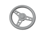 1:10 3-Spoke Steerring Wheel Type303 3d printed 