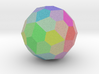 Colorful Pentagonal Hexecontahedron 3d printed 