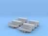 16ft trailers Z scale 3d printed  eight 16ft trailers Z scale
