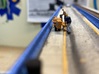 Freeway Bridge Barrier and Lane Divider Set 1:160 3d printed N scale hydroelectric dam roadway use