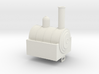 Davenport Chassis Steam Dummy Boiler 3d printed 