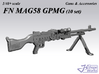 1/48 FN MAG58 GPMG (10 set) 3d printed 