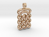 Plate celtic knot [pendant] 3d printed 