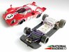 Chassis for Fly Ferrari 512 S/Berlinetta/LH  3d printed Chassis compatible with Fly Models model (slot car and other parts not included)