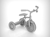 Tricycle 01. 1:18 Scale (x2 Units) 3d printed 