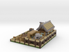 Minecraft Starter House 3d printed 