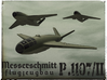 1/285 Messerschmitt P.1107/II 3d printed 