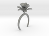 Bracelet with one large flower of the Pomegranate 3d printed 