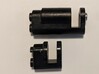 Nerd2 Revo mount extension 3d printed Large (20mm) extension and original part - Black Smooth PA12