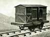 1835 Boxcar Portage Railroad 3d printed 