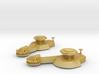 1/100 IJN Yamato Bow Cable Holder SET 3d printed 