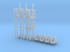 N Scale Digitrax Detailing SNABC Turnout Set 1 3d printed 