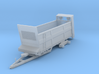 1/64 Yellow Manure Spreader 3d printed 