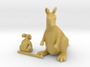 HO Scale Koala Bear  and Kangaroo 3d printed 