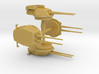 1/700 USS Colorado 16in Turrets (1944) 3d printed 