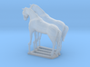 O scale 1/48 1 pair of horses standing on incline 3d printed 