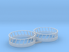 Cattle Feeder 1-87 HO Scale 2 Pack 3d printed 